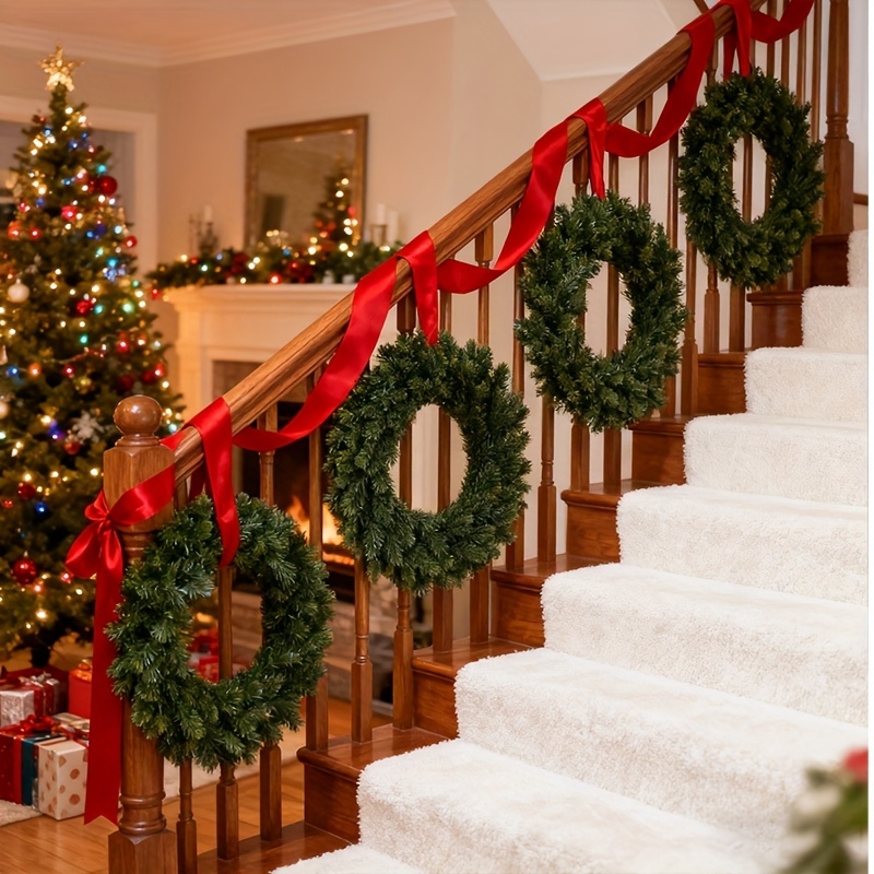 พวงหรีดคริสต์มาสประดิษฐ์ 1 ชิ้ - Christmas Wreath Fake บทวิจารณ์และราคา
