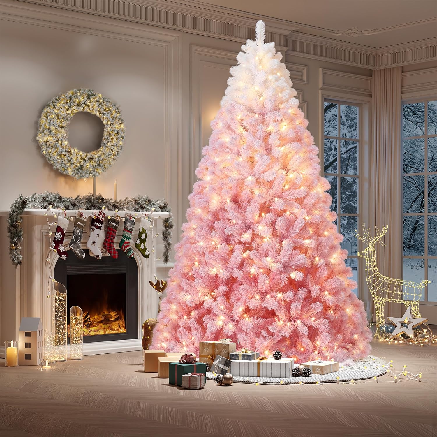 ต้นคริสต์มาสประดิษฐ์สูง 9 ฟุต  - Christmas Tree Artificial บทวิจารณ์และราคา