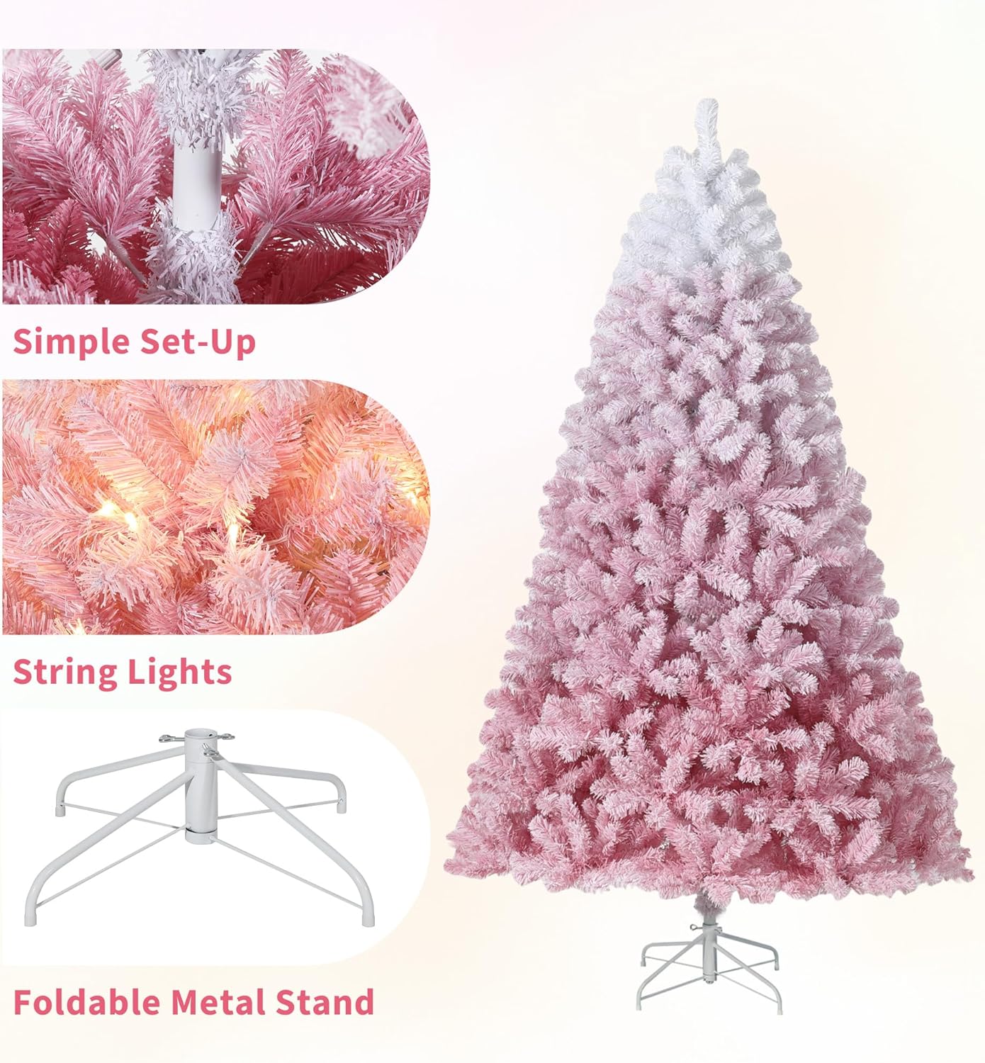 ต้นคริสต์มาสประดิษฐ์สูง 9 ฟุต  - Christmas Tree Artificial บทวิจารณ์และราคา