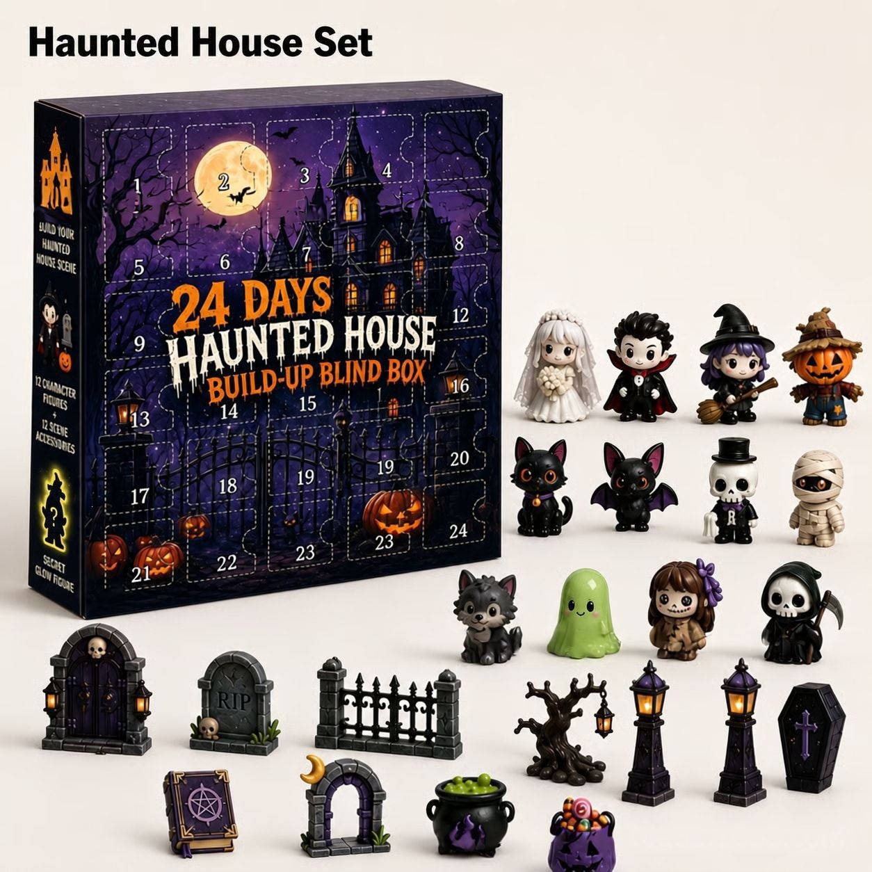 ปฏิทินนับถอยหลังวันฮาโลวีน 202 - Advent Calendar Gift บทวิจารณ์และราคา