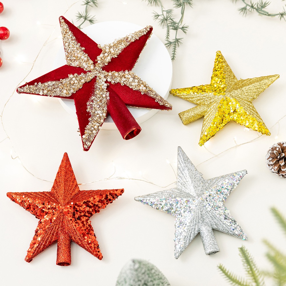 ดาวประดับยอดต้นคริสต์มาสแบบใหม - Star Tree Topper บทวิจารณ์และราคา