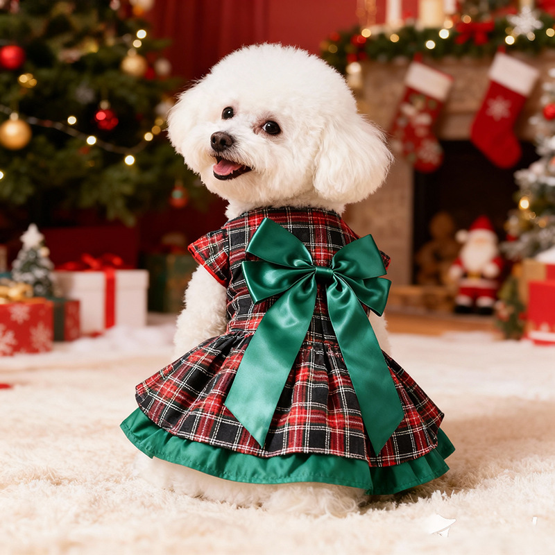 กระโปรงสุนัขลายสก๊อตสีแดงคลาสส - Christmas Throw Blanket บทวิจารณ์และราคา