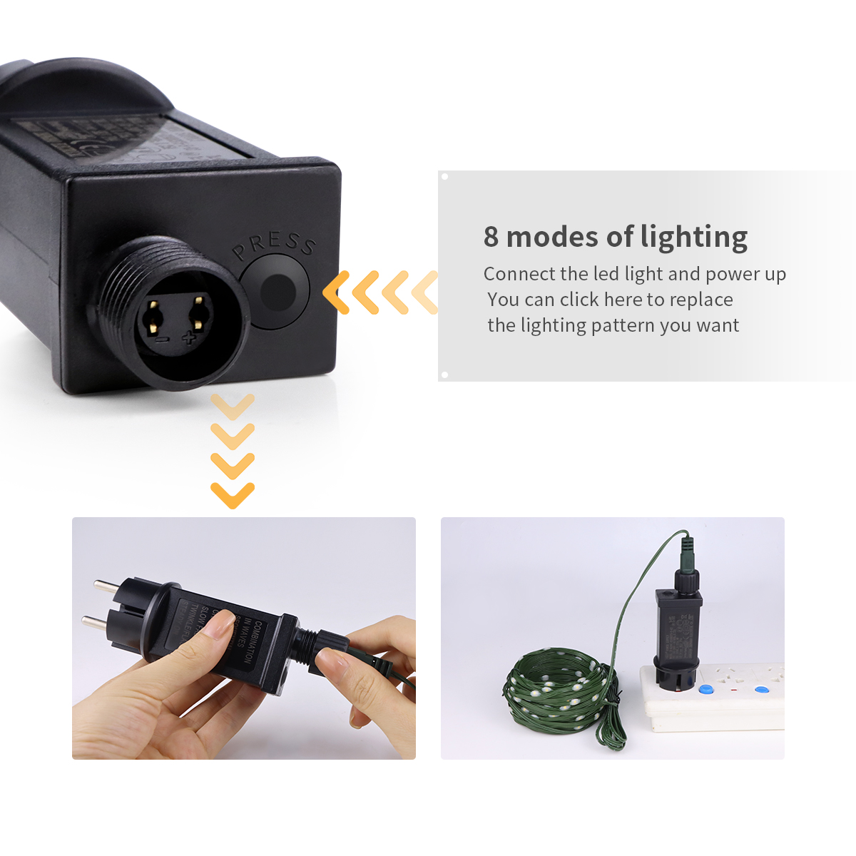 ไฟประดับ LED หนังคุณภาพสูงแบบอ - Christmas Lights Outdoor บทวิจารณ์และราคา