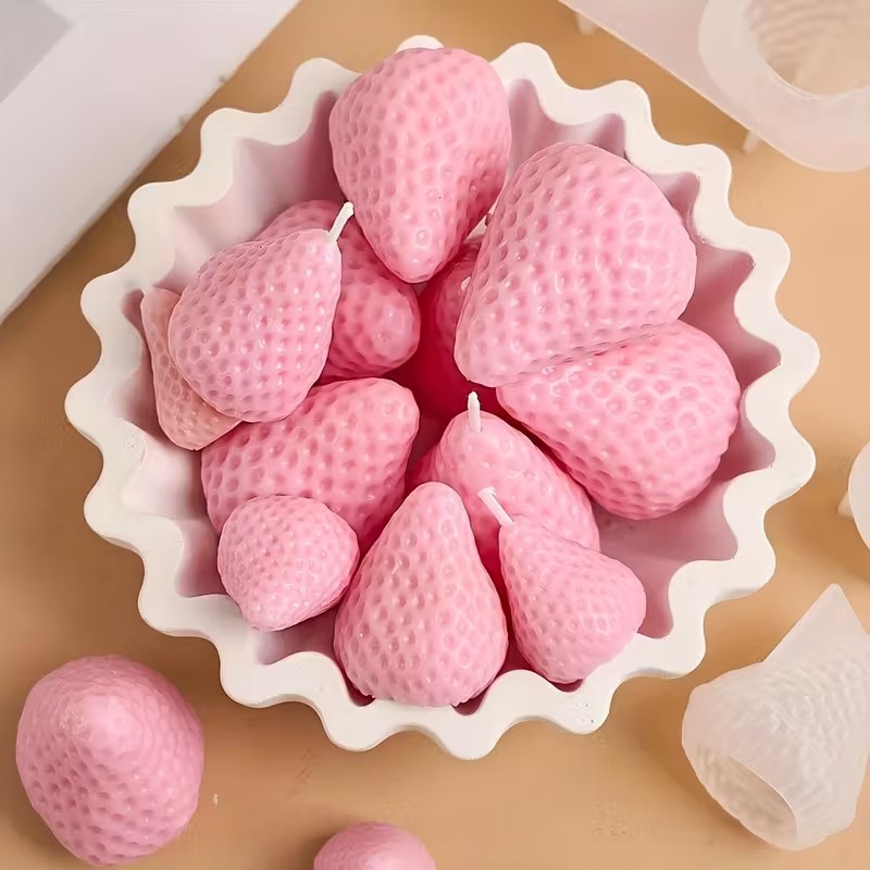 แม่พิมพ์เทียนซิลิโคนรูปสตรอว์เ - Holiday Candle Set บทวิจารณ์และราคา