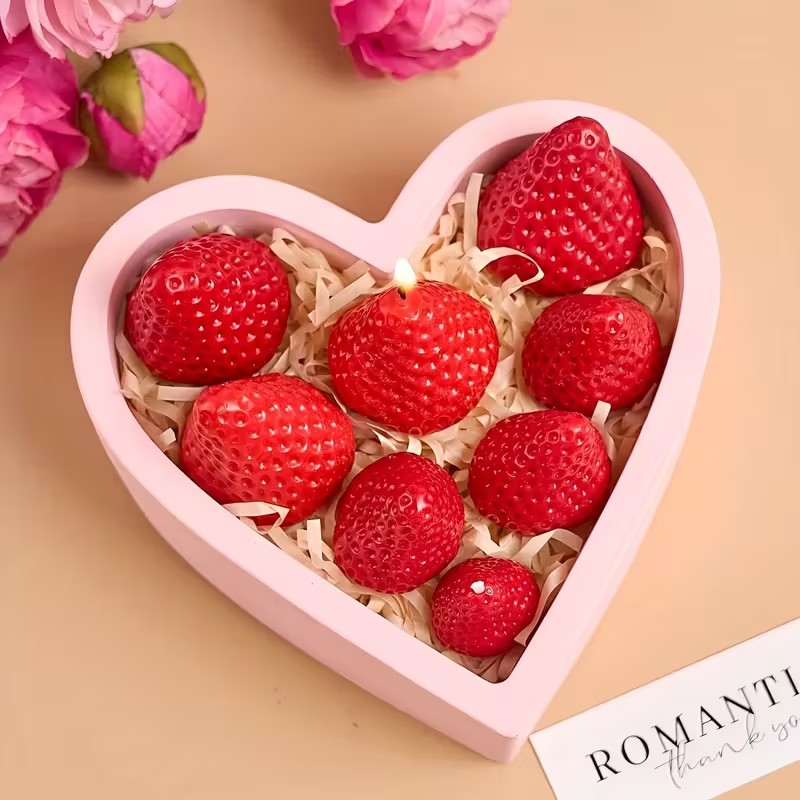 แม่พิมพ์เทียนซิลิโคนรูปสตรอว์เ - Holiday Candle Set บทวิจารณ์และราคา