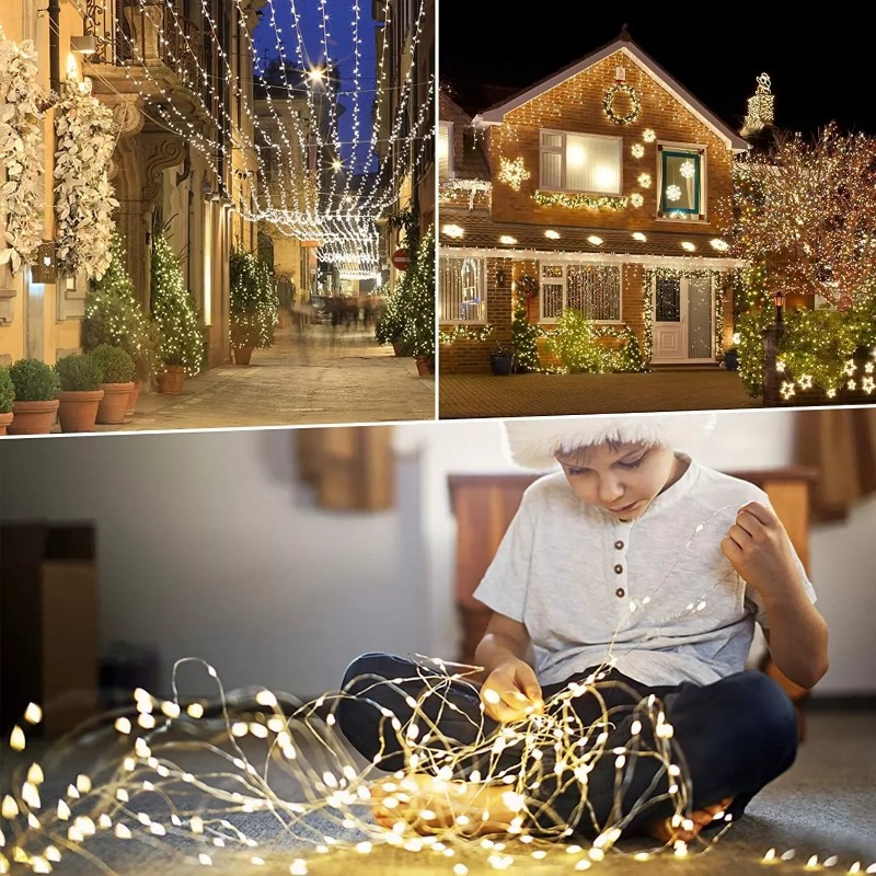 ไฟประดับสายไฟโซลาร์เซลล์ LED ส - Led Fairy String Lights บทวิจารณ์และราคา