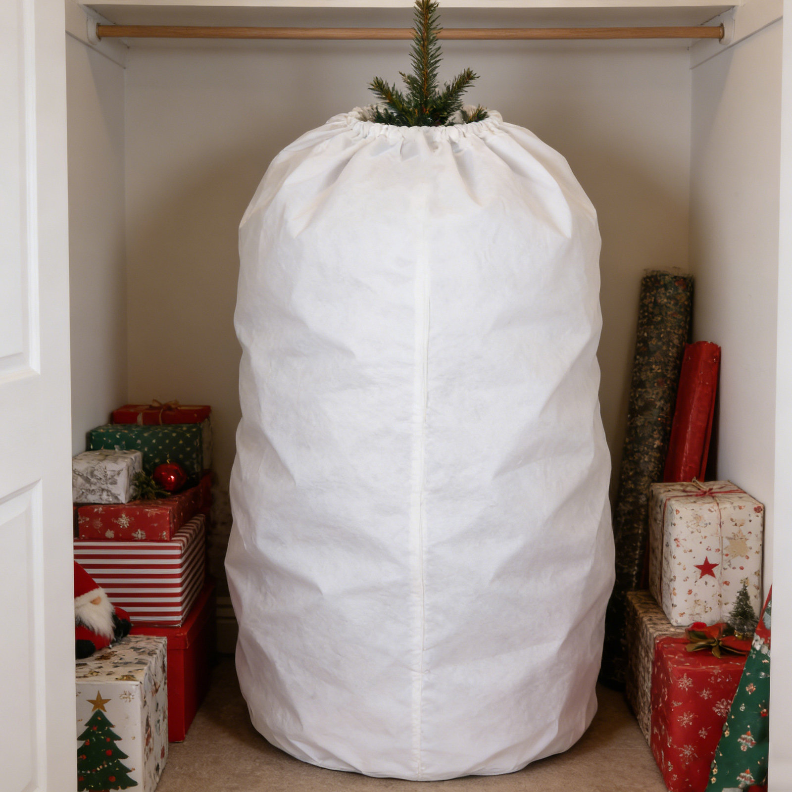 ถุงเก็บต้นคริสต์มาสแบบตั้งตรง  - Christmas Tree Artificial บทวิจารณ์และราคา
