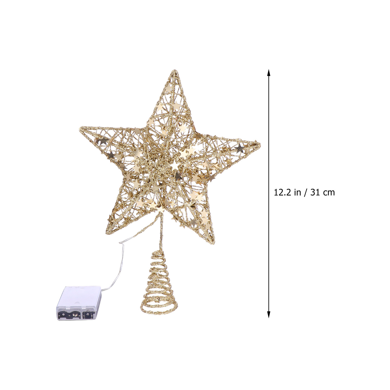 ดาวประดับยอดต้นคริสต์มาสสำหรับ - Star Tree Topper บทวิจารณ์และราคา