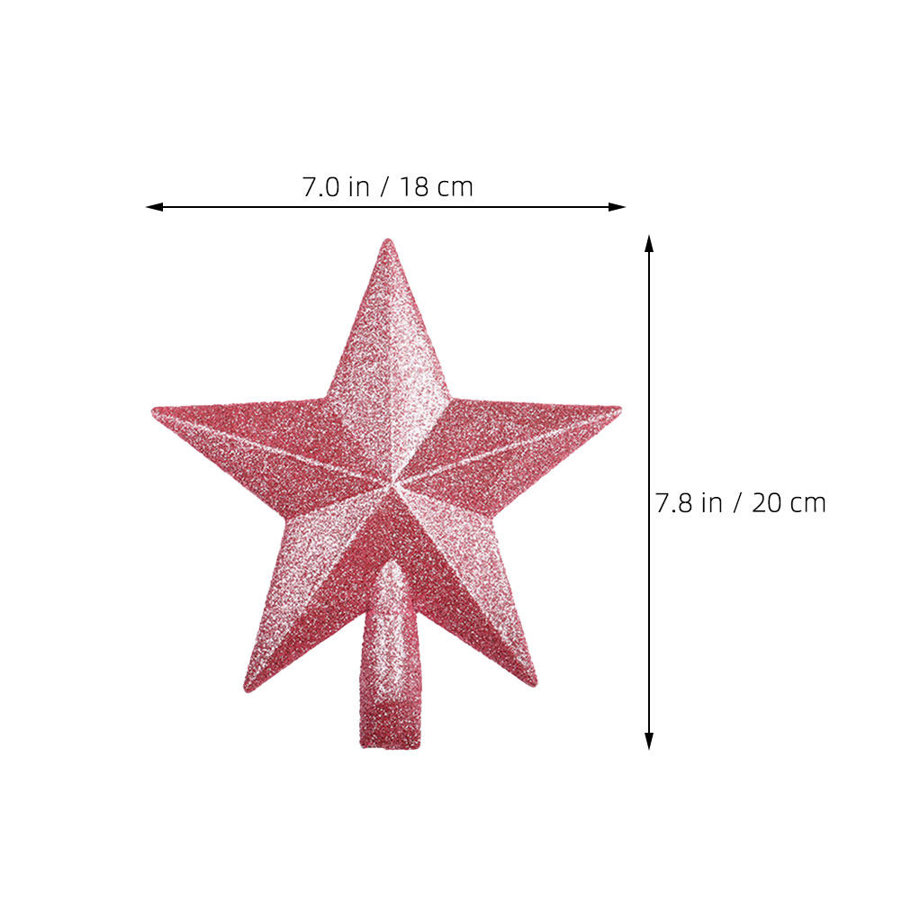 ของตกแต่งต้นคริสต์มาส 3 ชิ้น ด - Star Tree Topper บทวิจารณ์และราคา