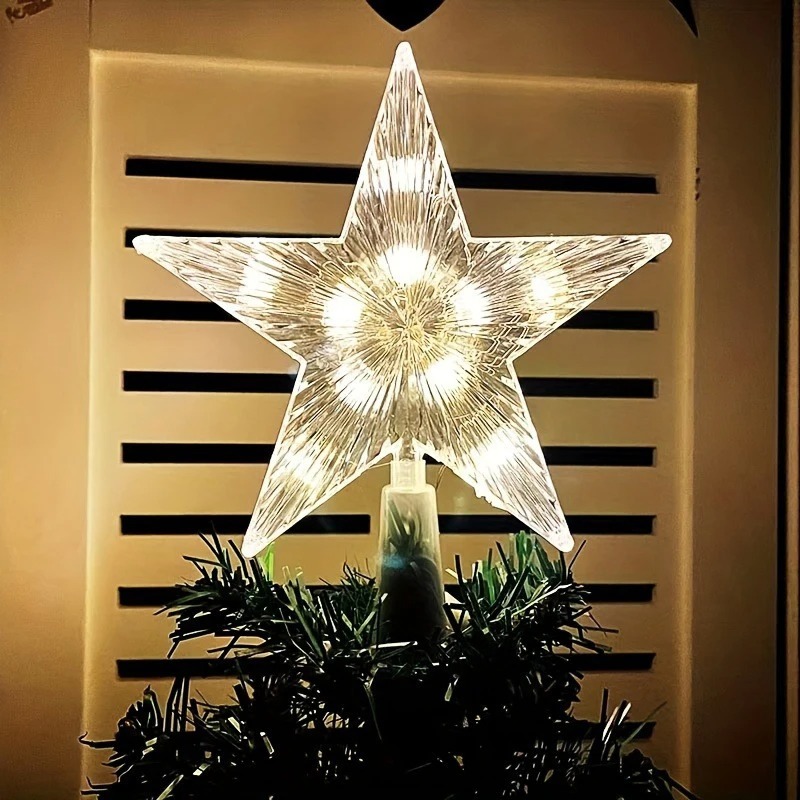 ดาวประดับยอดต้นคริสต์มาสขนาด 1 - Star Tree Topper บทวิจารณ์และราคา