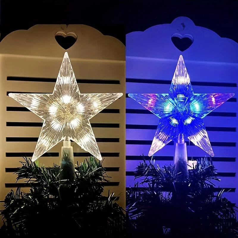 ดาวประดับยอดต้นคริสต์มาสขนาด 1 - Star Tree Topper บทวิจารณ์และราคา